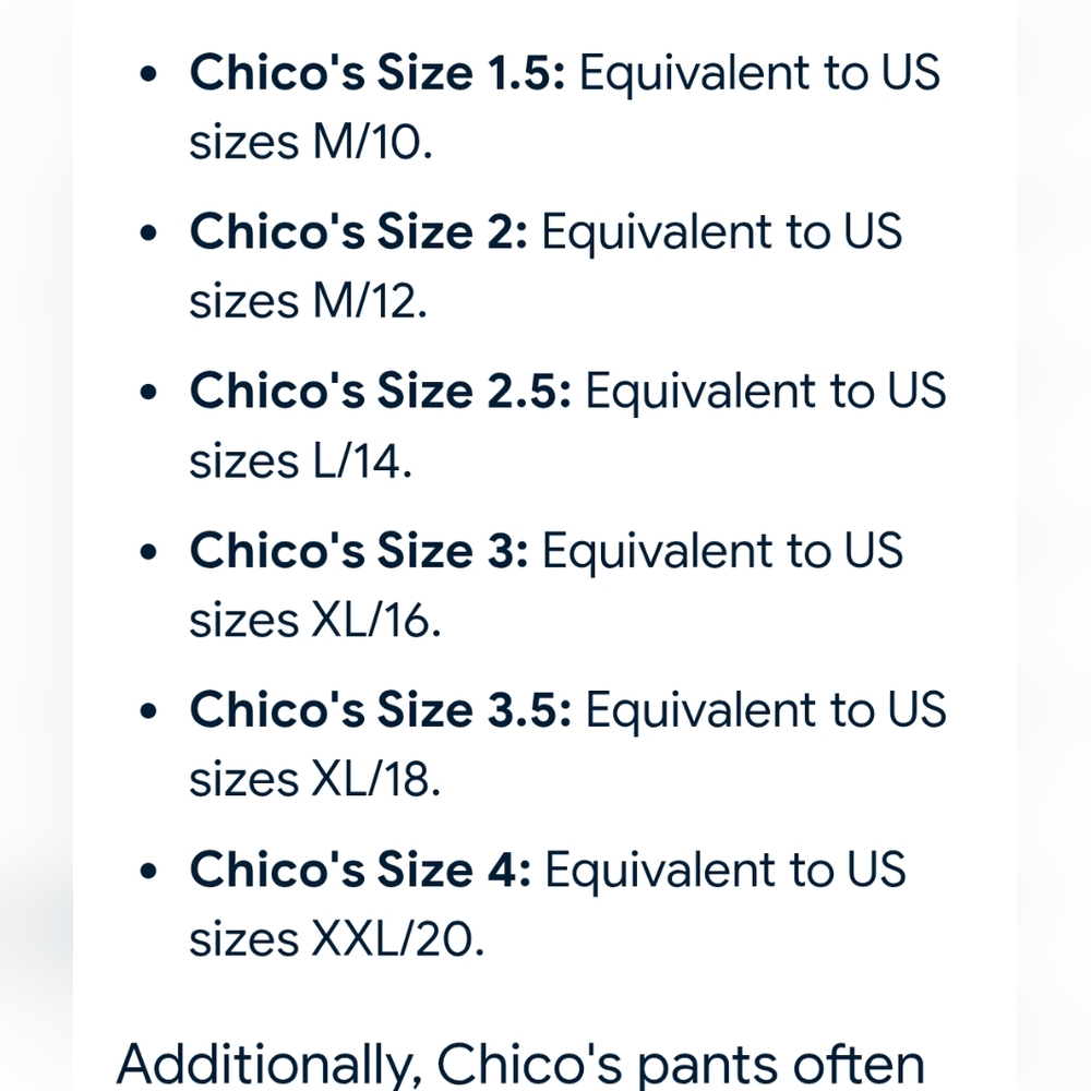 Chicos Travelers No Tummy Pant Coco Bean Pull On Brown Pants 4T Size 2X NWT - Picture 5 of 13